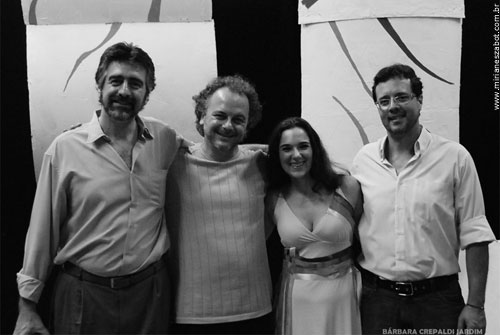 Itamar Colla&ccedil;o, Marinho Boffa, Mirian&ecirc;s Zabot e Percio Sapia. Fotos: B&aacute;rbara Crepaldi Jardim. (Campinas-SP, 05/10/2008)