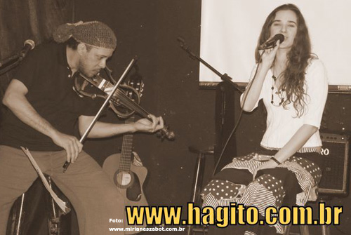 Show Mosaico Foto-Prosaico - Mirian&ecirc;s Zabot. Participa&ccedil;&otilde;es Especial: Galldino. Foto: www.hagito.com.br (Villaggio Caf&eacute; - S&atilde;o Paulo 12/08/2009)