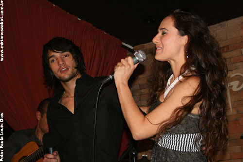 Part. Mirian&ecirc;s Zabot no Show de Rodrigo Del Arc. Figurino: Deise Cristina Meneguzzi. Hair Stylists: Mauro de Oliveira. Foto: Paula Louis Dias (Ao Vivo Music - S&atilde;o Paulo/SP 02/03/10)