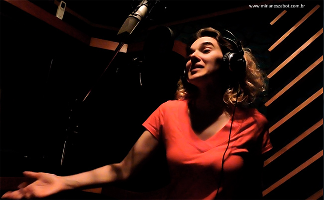 Making Of do CD: Mirian&ecirc;s Zabot canta Gonzaguinha &ndash; Pegou um Sonho e Partiu.<br>
MIRIAN&Ecirc;S ZABOT (Voz, Concep&ccedil;&atilde;o, Produ&ccedil;&atilde;o Fonogr&aacute;fica, Dire&ccedil;&atilde;o Geral, Produ&ccedil;&atilde;o Musical e Produ&ccedil;&atilde;o Executiva). <br> S&atilde;o Paulo-SP, 2015 e 2016)
